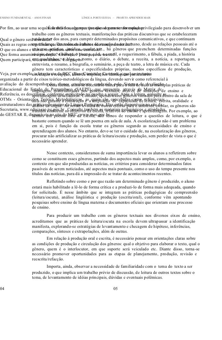 Revisao morfossintatica