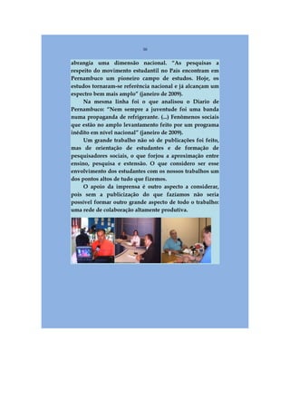 Livro Aspectos da história das juventudes brasileiras (1930-1985): um resgate histórico sem página virada [volume 4: 1994-2002]  