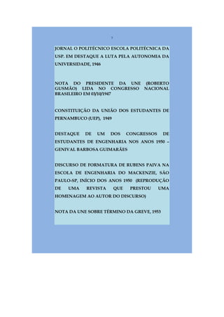 Livro Aspectos da história das juventudes brasileiras (1930-1985): um resgate histórico sem página virada [volume 4: 1994-2002]  