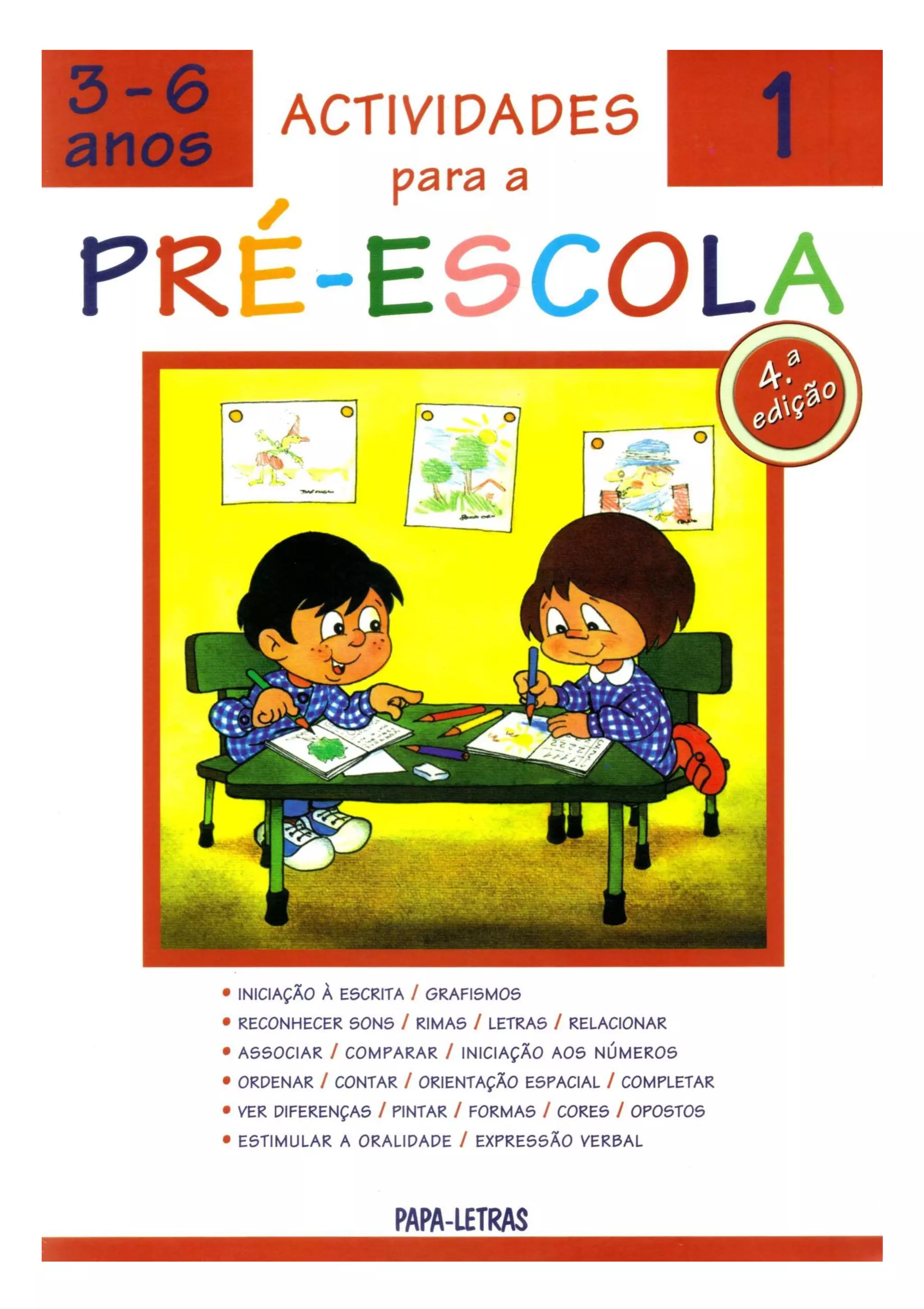 Livro Atividades Pré Escolar Pdf