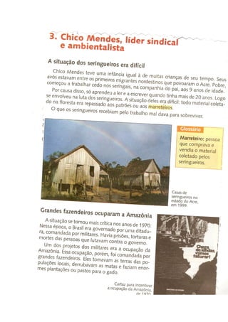 Livro Chico Mendes 