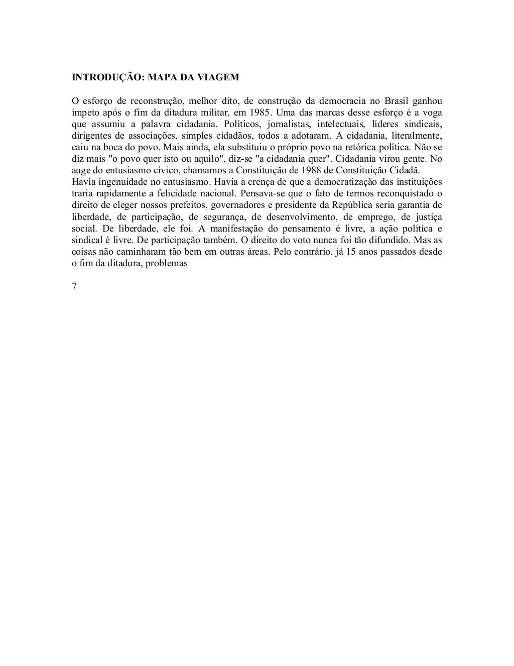 Livro cidadania no brasil josé murilo de carvalho
