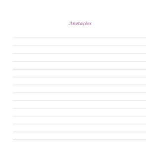 Anotações
 