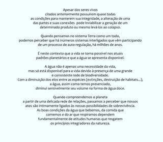 Livro da água - Volume 2 - Água e vida