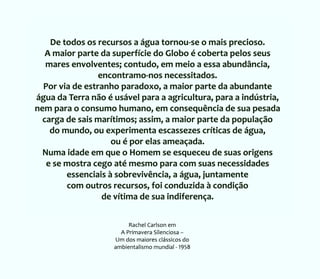 Livro da água - Volume 2 - Água e vida