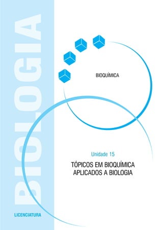 EaD • UFMS 199Integração e Regulação Metabólica
LICENCIATURA
BIOLOGIA
Unidade 15
TÓPICOS EM BIOQUÍMICA
APLICADOS A BIOLOGIA
BIOQUÍMICA
 