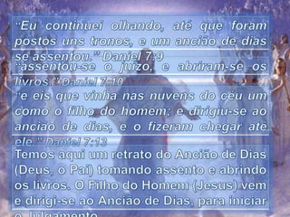 Livro de daniel 2300 tardes e manhãs