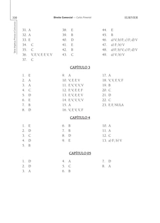Livro de Direito Comercial