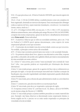 Livro de Direito Comercial