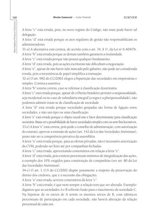 Livro de Direito Comercial