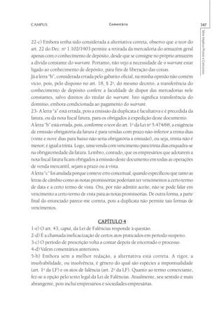 Livro de Direito Comercial