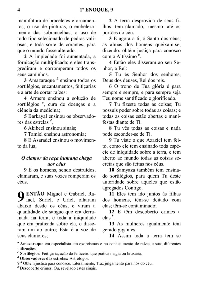 Livro de enoque 1, 2 e 3 | PDF