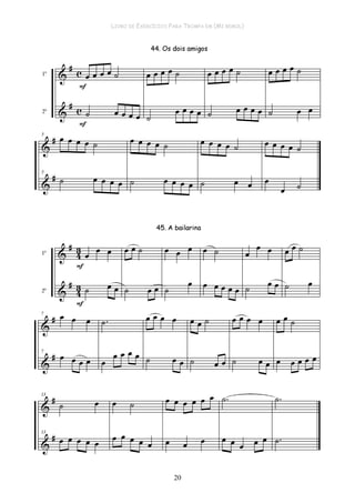 LIVRO DE EXERCÍCIOS PARA TROMPA EM (MI BEMOL)
20
 