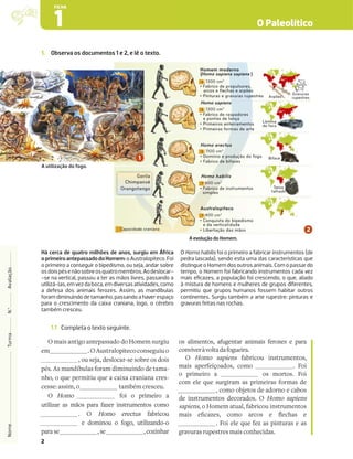 Livro de Fichas de história de 7º ano po | PDF