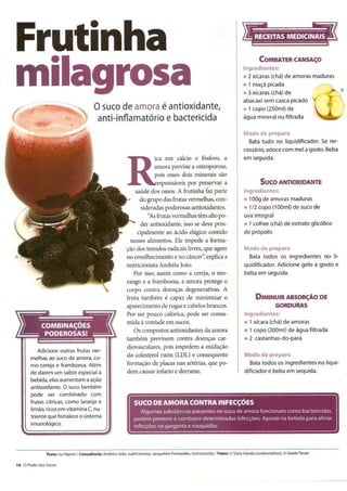Livro De Receitas O Poder Dos Sucos