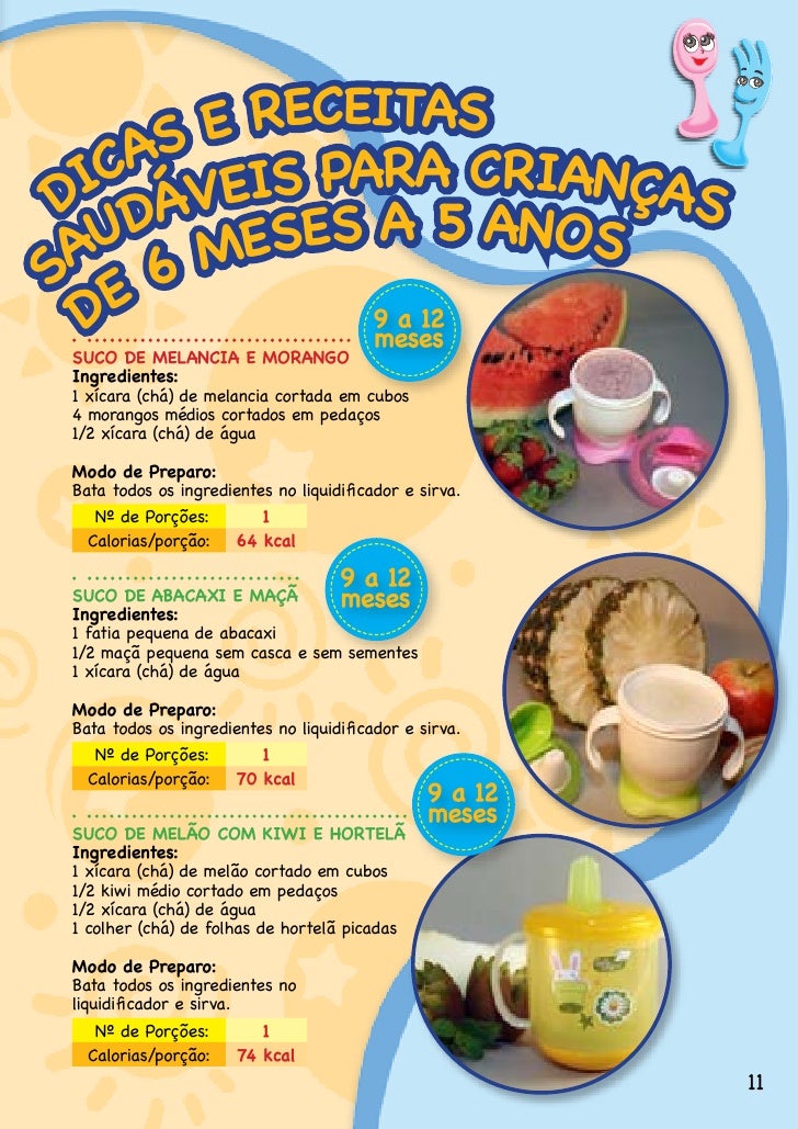 Lanche Saudavel Bebe 1 Ano Lanche Saudavel Bebe 1 Ano