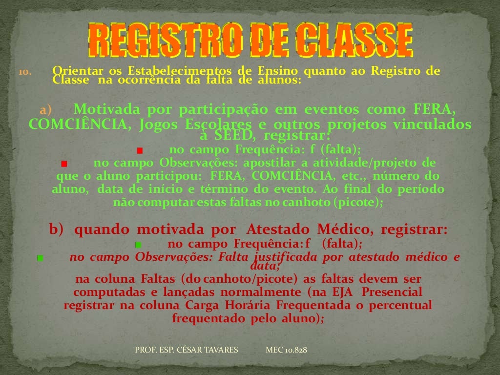 Livro de registro de classe 2012 07_10