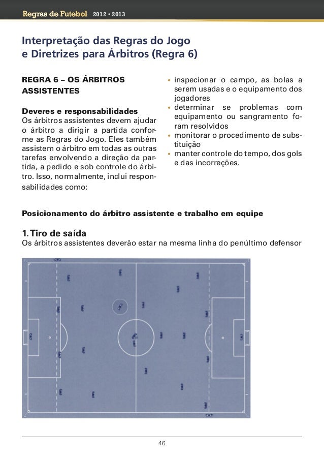 Livro de regras futebol 2012 2013 Livro de regras futebol 2012 2013