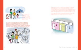 10.	 Após passar momentos de muita diversão, o passageiro se despede de
                                                                                     seus entes queridos. No Centro de Diversões existe um lugar cercado de
                                                                                     privacidade e especialmente reservado para isso. Cada sala de despedida possui
                                                                                     uma decoração diferente, que pode ser utilizada a depender da ocasião. Há, por
                                                                                     exemplo, a sala dos Casais Apaixonados, das Famílias e dos Grupos de Amigos.

                                                                                     Antes de seguir para o aeroporto, é possível passar por um pré-scan, que evita a
                                                        8.	 Os acompanhantes         desagradável situação de ser vistoriado quando a luz do Raio X acende.
                                                        do passageiro também
                                                        podem adquirir pulseiras
                                                        que dão acesso ao Centro
                                                        de Diversões, assim toda a
                                                        família se diverte!



      9.	 No Centro de Diversões, a experiência individual de viajar de avião
      se transforma num dia agradável de lazer, bem perto da família e longe
      de qualquer preocupação. Lá é possível encontrar simuladores de voos,
      brinquedos como os dos parques de diversão, videogames, exposições sobre
      temas ligados à aviação, palestras, shows, lojas, lanchonetes e muito mais!




152                                                                                                               Projeto Andorinha - Uma experiência muito além do avião 153
 