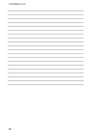 3 SELECIONANDO ITENS
• ListBox
• ComboBox
66
 