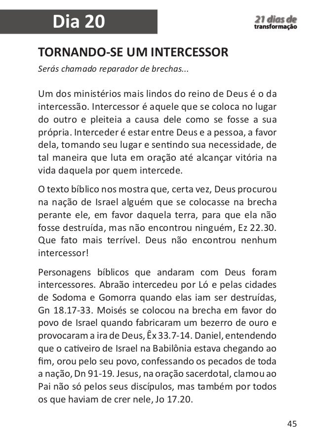 Livro Devocional 21 Dias