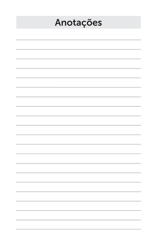 Anotações
 