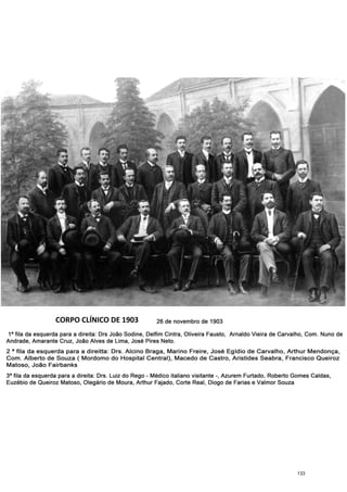 CORPO CLÍNICO DE 1903
133
 