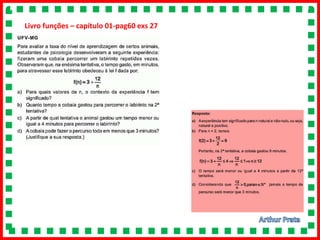 Livro funções – capítulo 01-pag60 exs 27
 