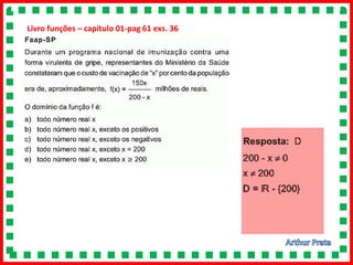 Livro funções – capítulo 01-pag 61 exs. 36
 