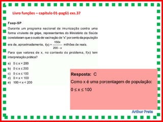 Livro funções – capítulo 01-pag61 exs.37
 