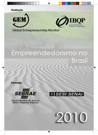 Empreendedorismo no Brasil 2010




                                  1
 