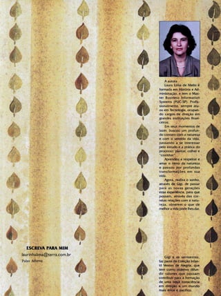 Livro Gigi e as Sermentes