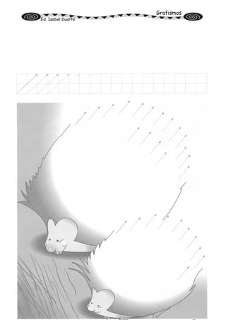 Grafismos
Ed. Isabel Duarte
Liga todas as borboletas com um traço, sem levantar o lápis.
Nome: ________________________ Data: _____/_____/_____
 