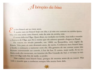 Livro histórias de avô e avó