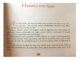 Livro histórias de avô e avó