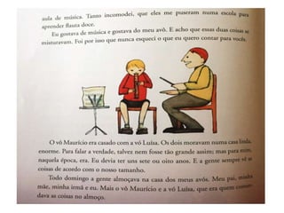 Livro histórias de avô e avó