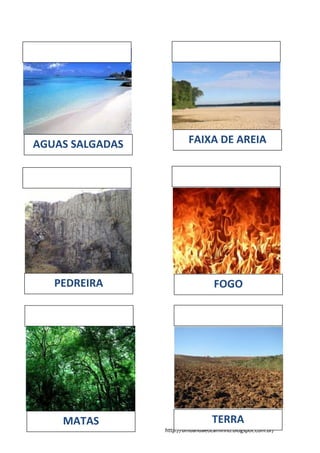 http://umbandaeocaminho.blogspot.com.br/
PEDREIRA
AGUAS SALGADAS FAIXA DE AREIA
FOGO
TERRAMATAS
 