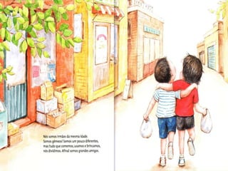 Livro irmãos gêmeos