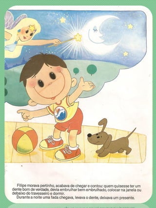 Livro meu dente caiu