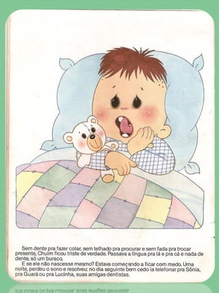 Livro meu dente caiu