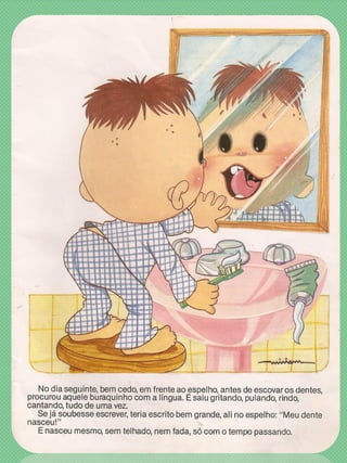 Livro meu dente caiu