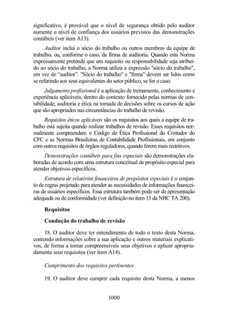Normas Auditorias Perícia Contábil.