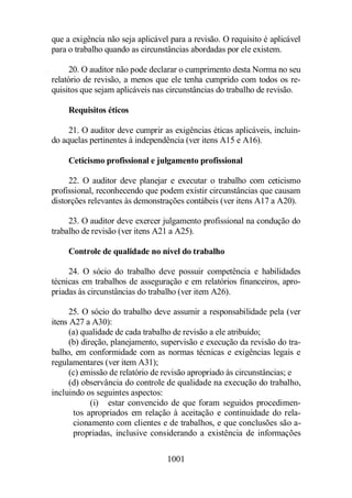 Normas Auditorias Perícia Contábil.