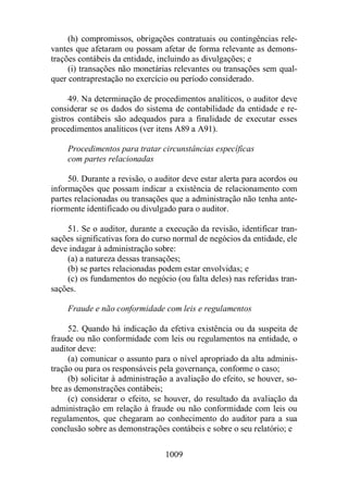 Normas Auditorias Perícia Contábil.