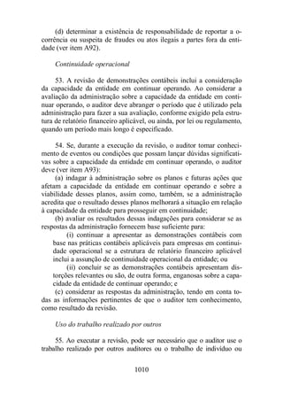 Normas Auditorias Perícia Contábil.