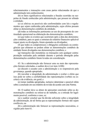 Normas Auditorias Perícia Contábil.