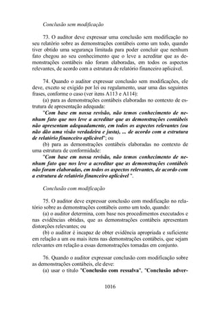 Normas Auditorias Perícia Contábil.