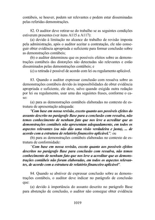 Normas Auditorias Perícia Contábil.