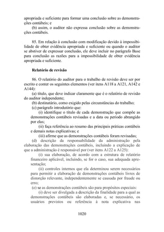 Normas Auditorias Perícia Contábil.