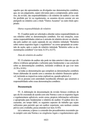 Normas Auditorias Perícia Contábil.